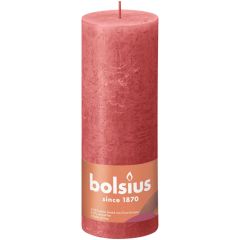 Svece stabs Rustic Shine 190/68mm 85h Blossom pink