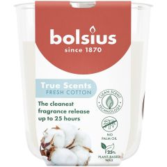 Svece arom. Bolsius fresh cotton