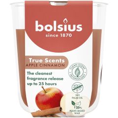 Svece arom. Bolsius apple cinnamon