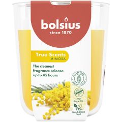 Svece arom. Bolsius mimosa