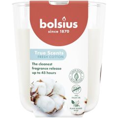 Svece arom. Bolsius fresh cotton