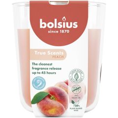 Svece arom. Bolsius peach