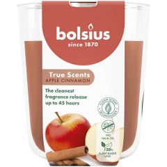 Svece arom. Bolsius apple cinnamon