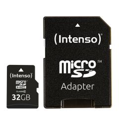 Atmiņas karte Intenso Micro SDHC 32GB