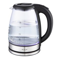 Elektriskā tējkanna Michelino stikla 1.8L