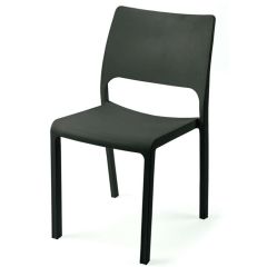 Krēsls Breva 46.5x52.5x82cm antracīts