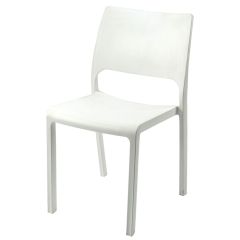 Krēsls Breva 46.5x52.5x82cm balts