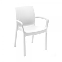 Krēsls Lord 60.5x54x82cm balts