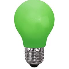 LED spuldze E27 25lm 0.7W zaļa