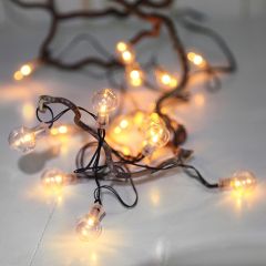 16 LED diožu virt.2.4m silti balta, caursp.