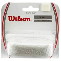 Tinums tenisa raketei Wilson Sublime Grip balta