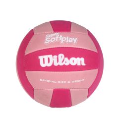 Volejbola bumba Wilson Super Soft rozā