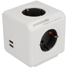 Sadalītājs kont.roz.PowerCube+USB+kabelis 1.5m