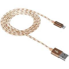 Kabelis Canyon Lightning USB Apple, metallic 1m