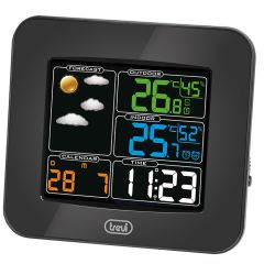 Meteostacija Trevi ME3165 +1 sensors melna