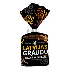 Maize Latvijas Graudu melnā ar sēklām 340g
