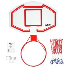 Basketbola vairogs ar stīpu un tīkliņu Nils TDK005