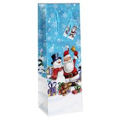 Dāvanu maisiņš Ziemassvētku 12x10x35cm