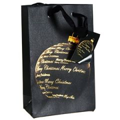 Dāvanu maisiņš Ziemassvētku 12x6x19cm