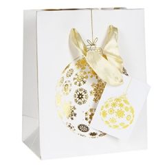 Dāvanu maisiņš Ziemassvētku 11x6x13,5cm