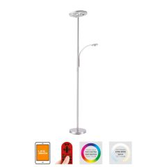 St.l.-ROCCO SMART 28W LED+RGB 2700-5000K 1380lm mat.niķeļa