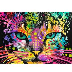 Puzle koka TR 1000 Colorful Cat