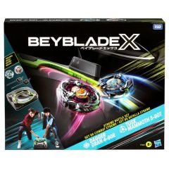 Rot. Beyblade Has Bey X Playset Xtreme battle set