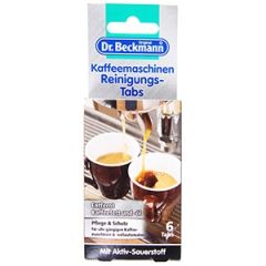 Tīr.tabletes kafijas automātiem Dr. Beckmann 6gab.