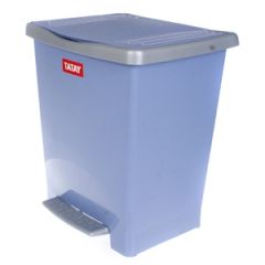Atkritumu tvertne Tatay ar pedāli 25l zila
