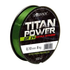 Pītā aukla Titan Power 150m 0.08mm