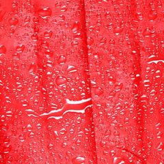 Dušas aizkars Water 180x200cm sarkans