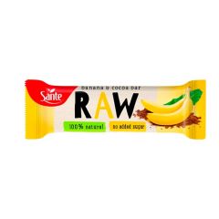 Batoniņš Raw Fruit Bar banānu un kakao 35g