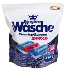Veļas mazg.kapsulas Königliche Wäsche  Color 30gab.