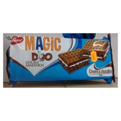 Cepumi Magic Duo Kakao, krējuma un šokolādes krēma 144g