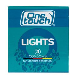 Prezervatīvi One Touch Lights 3gab