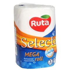 Papīra dvieļi Ruta Selecta Mega roll 1gab.