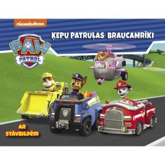 Uzdevumu grāmata Paw Patrol Braucamrīki