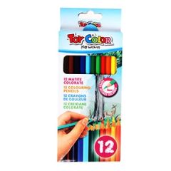 Krāsu zīmuļi ToyColor 12-krāsas