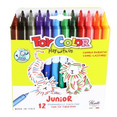 Flomasteri Toy Color 12-krāsas