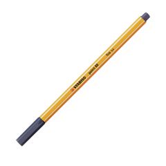 Pildspalva tintes Stabilo Point 0.4mm pelēkzila