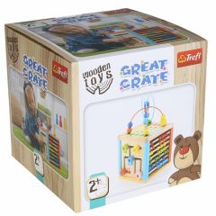 Rotaļlieta attīstošā Terf Great Crate koka 2gadi+