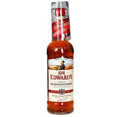 Viskijs Sir Edward's 40% 1l+glāze