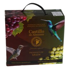 Vīns Castillo De Almonte Red&White 11% 3l