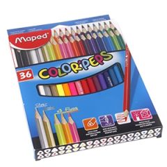 Krāsu zīmuļi Maped Color`Peps'' 36-krāsas