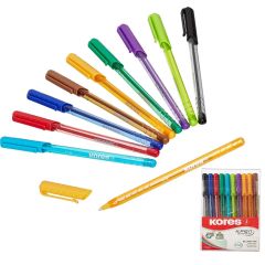 Pildspalva Kores lodīšu 10-krāsas