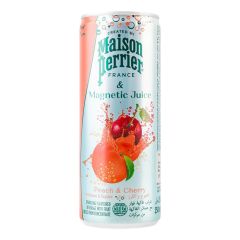 Dzēriens Maison Perrier&Magnetic Peach&Cherry 250ml ar depoz