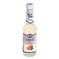 Kokteilis Dins greipfrūts 14% 0.25l ar depoz.