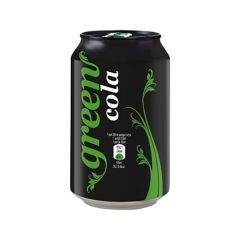 Dzēriens Green Cola Sleek 0.33l skārda ar depoz.