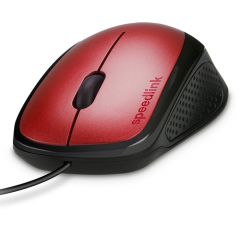 Datorpele Speedlink Kappa USB, sarkana