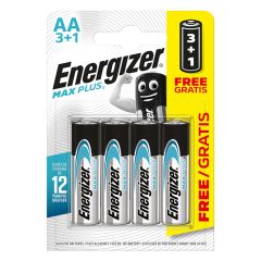 Bar.el. Energizer AA MaxPlus 3+1gab